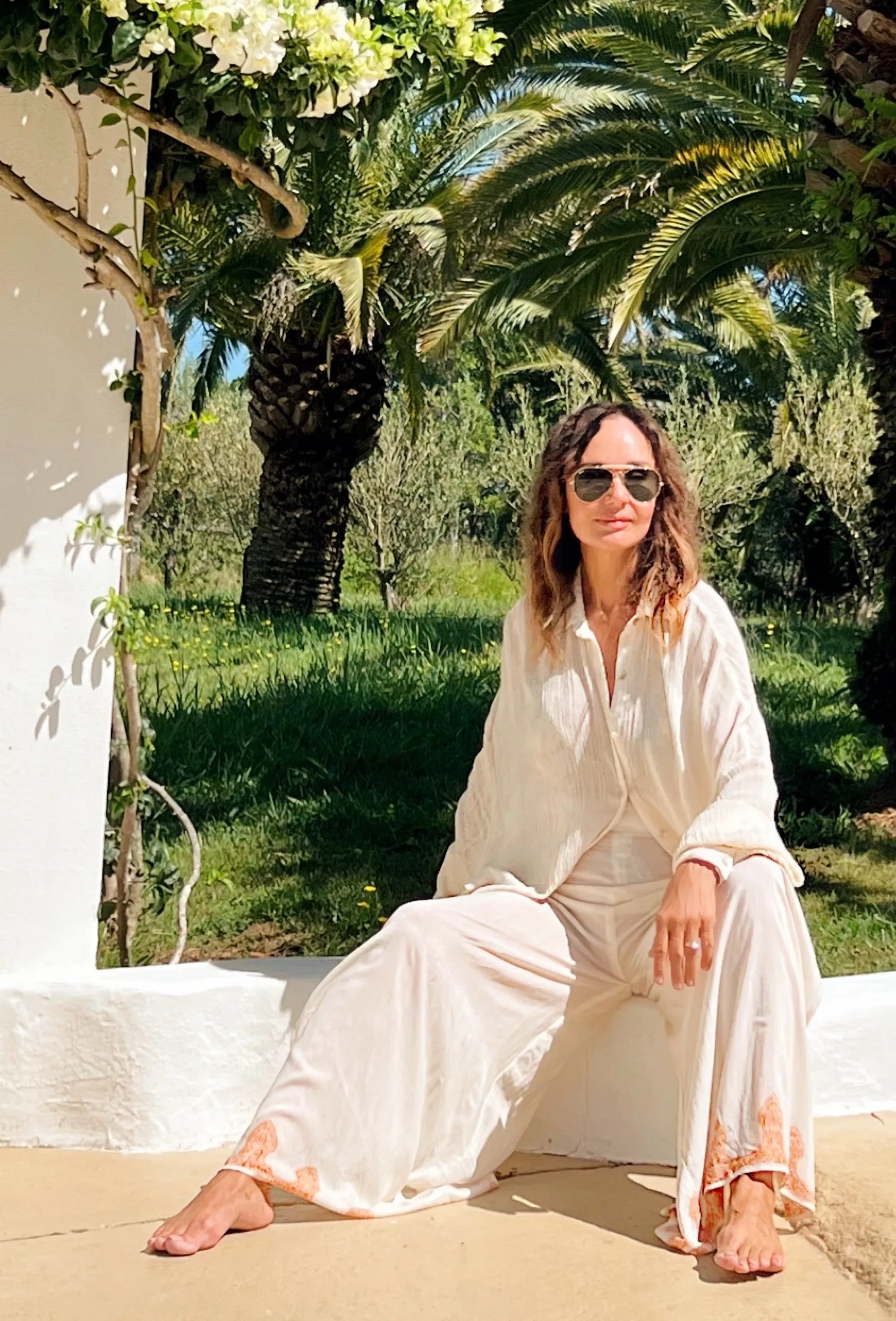 ZURI SHIRT DRESS. Raw Cotton.  Natural